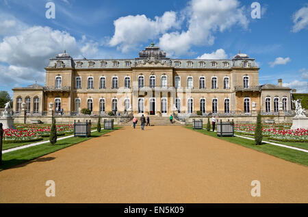 Wrest Park ist ein Klasse 1 Landgut und Gärten in der Nähe von Bedfordshire, Bedfordshire, England Stockfoto