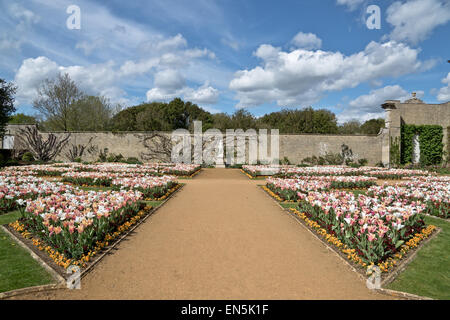 Wrest Park ist ein Klasse 1 Landgut und Gärten in der Nähe von Bedfordshire, Bedfordshire, England Stockfoto