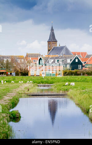 Grote Kerk, Marken, Holland Stockfoto