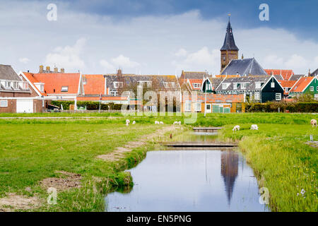 Grote Kerk, Marken, Holland Stockfoto