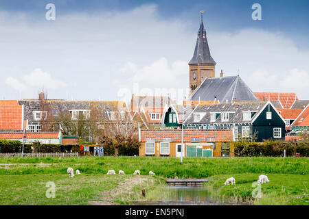 Grote Kerk, Marken, Holland Stockfoto