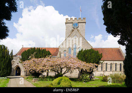 Die Pfarrkirche St. Peter und St. Paul Ringwood Stockfoto