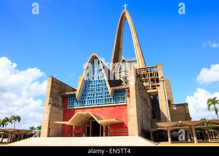 La Altagracia Basilika in Stadt Higuey, Dominikanische Republik Stockfoto