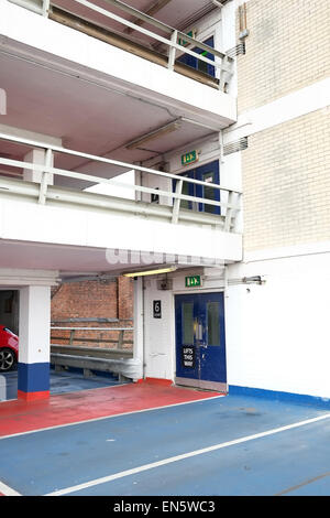 Parkhaus im Zentrum von Bristol, 25. April 2015 Stockfoto