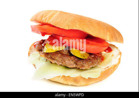 realistisch aussehende hamburger Stockfoto