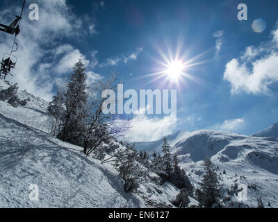 Goryczkowa Dolina (Tal) in der polnischen westlichen Tatra, Südliches Polen Stockfoto