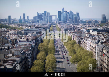 La Défense in Paris Frankreich Stockfoto