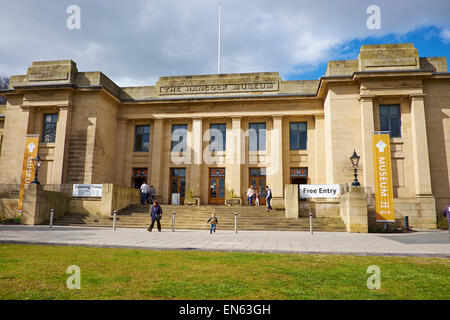 Fassade des großen Museum Hancock Barras Nordbrücke Newcastle Upon Tyne UK Stockfoto