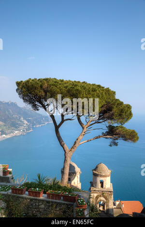 Villa Rufolo, Ravello, Amalfiküste, Kampanien, Italien Stockfoto