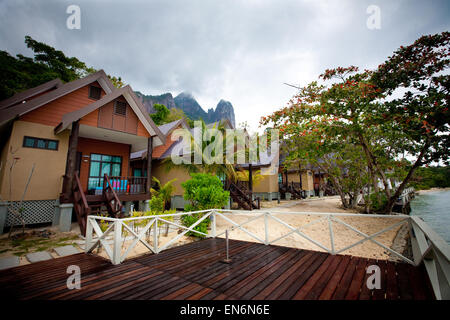 Wunderschönes Resort Urlaub Insel von Tioman, Pahang, Malaysia Stockfoto