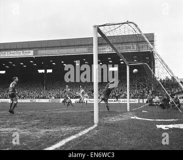 Manchester City FC Fulham 5-1 1968 Liga Kampagne 16.03.1968 Stockfoto