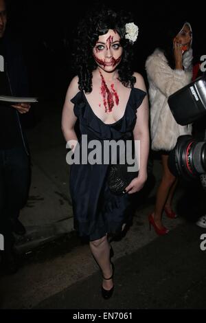 Prominente gesehen Teilnehmer der Casamigos-Tequila-Party.  Mitwirkende: Michelle Trachtenberg Where: Los Angeles, California, Vereinigte Staaten von Amerika bei: 25. Oktober 2014 Stockfoto