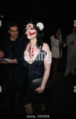 Prominente gesehen Teilnehmer der Casamigos-Tequila-Party.  Mitwirkende: Michelle Trachtenberg Where: Los Angeles, California, Vereinigte Staaten von Amerika bei: 25. Oktober 2014 Stockfoto