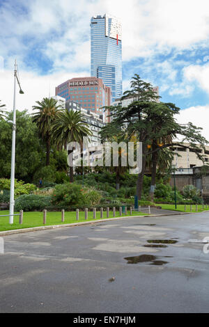 Eureka Tower, Innenstadt von Melbourne, Victoria, Australien Stockfoto