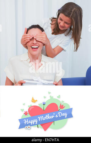 Zusammengesetztes Bild der Mütter Tag Gruß Stockfoto