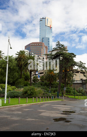 Eureka Tower, Innenstadt von Melbourne, Victoria, Australien Stockfoto