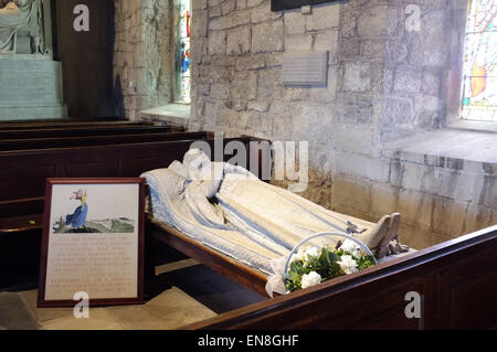 Das Grace Darling-Memorial in St. Aidan Kirchhof, Bamburgh, Northumberland UK Stockfoto