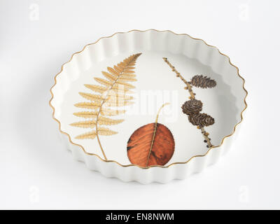 Royal Worcester druckfeste Porzellan - Evesham, Keramik / Keramik Made in England Stockfoto