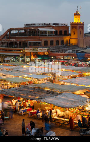 Jemma el Fna Platz. Marrakesch. Marokko Stockfoto