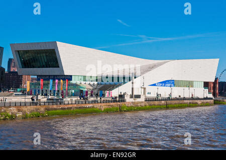 Das Museum von Liverpool eröffnet an Liverpools Pier Head World Heritage Site 2011 Stockfoto