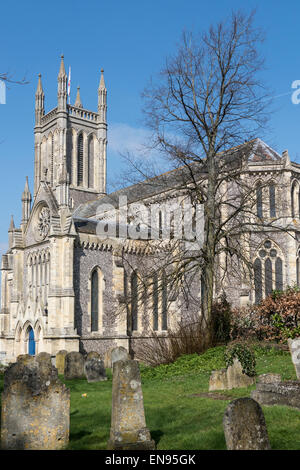 England, Hampshire, Andover, Maria Kirche Stockfoto