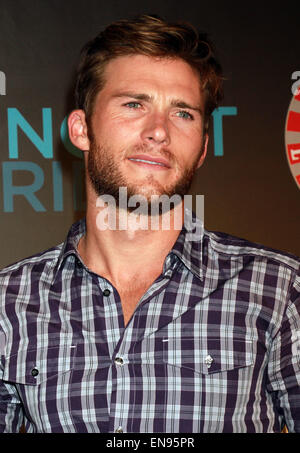 PBR 21. Jahrestag Partei gehalten auf dem Tyson FanZone & Marktplatz im Mandalay Bay Resort & Casino Featuring: Scott Eastwood Where: Las Vegas, Nevada, USA bei: 25. Oktober 2014 Stockfoto