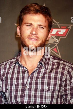 PBR 21. Jahrestag Partei gehalten auf dem Tyson FanZone & Marktplatz im Mandalay Bay Resort & Casino Featuring: Scott Eastwood Where: Las Vegas, Nevada, USA bei: 25. Oktober 2014 Stockfoto