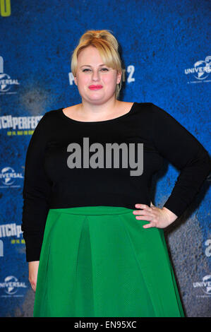 Berlin, Deutschland. 29. April 2015. -Fototermin Zu PITCH PERFECT 2 Im Hotel Ritz Carlton am Potsdamer Platz in Berlin am 29.04.2015 - Foto: SuccoMedia/Ralf Succo/Picture Alliance Credit: Dpa picture-Alliance/Alamy Live News Stockfoto