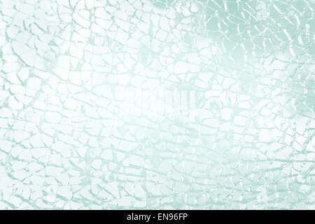 farbige Glasscherben Hintergrund unscharf Stockfoto