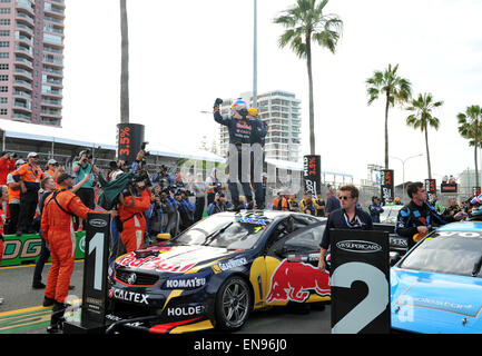 V8 Supercar Meisterschaft mit: Jamie Whincup Where: Gold Coast, Australien bei: 26. Oktober 2014 Stockfoto