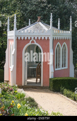 England, Gloucestershire, Painswick Rokoko Gärten, Eagle House Stockfoto