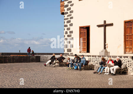 Casa De La Aduana, Puerto De La Cruz, Teneriffa, Kanarische Inseln, Spanien, Europa Stockfoto