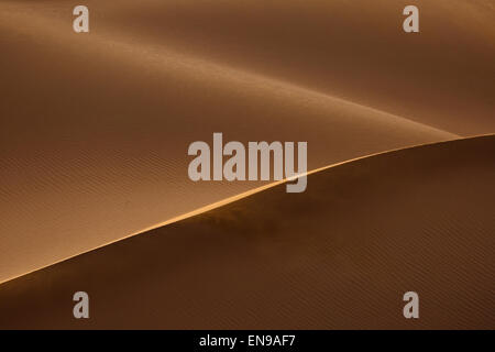 Sanddünen, Erg Chegaga. Wüste Sahara. Marokko. Afrika. Stockfoto