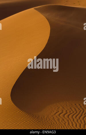 Sanddünen, Erg Chegaga. Wüste Sahara. Marokko. Afrika. Stockfoto