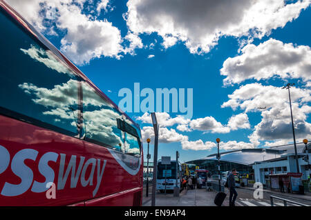 Flughafen Dublin, Irland. 30. April 2015. Eine 48-Stunden Streik von Dublin Bus und Bus Eireann Fahrer beginnt ab Mitternacht heute. Der Streik wird Dienstleistungen in Dublin und im ganzen Land während der belebten Feiertagswochenende Einhalt zu Gebieten. Bildnachweis: Richard Wayman/Alamy Live-Nachrichten Stockfoto