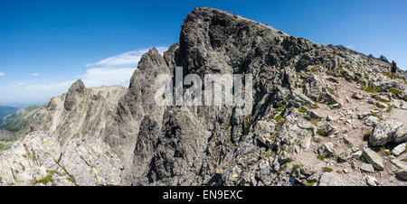 Vychodna Vysoka, Vysoke Tatry, Slowakei, an einem sonnigen Sommertag Stockfoto