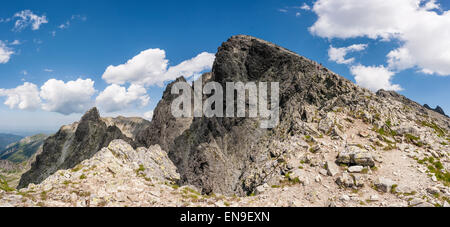 Vychodna Vysoka, Vysoke Tatry, Slowakei, an einem sonnigen Sommertag Stockfoto