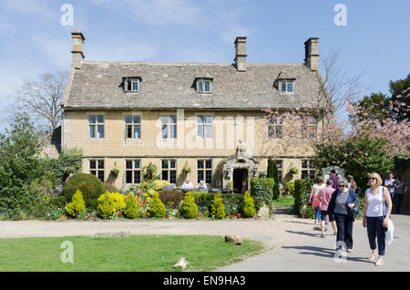 Dial House Hotel und Restaurant in Bourton-on-the-Water in den Cotswolds Stockfoto