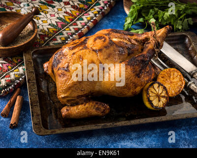 Marokkanische Huhn Stockfoto