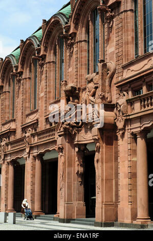 Rosengarten, Mannheim, Baden-Württemberg, Deutschland | Kunst Nouveau Rathaus Rosengarten, Mannheim, Baden-Württemberg, Deutschland Stockfoto