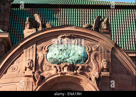 Rosengarten, Mannheim, Baden-Württemberg, Deutschland | Kunst Nouveau Rathaus Rosengarten, Mannheim, Baden-Württemberg, Deutschland Stockfoto