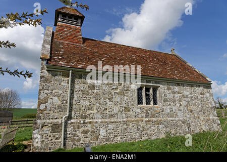 St. Martins Kirche fifield bavant in Wiltshire Stockfoto