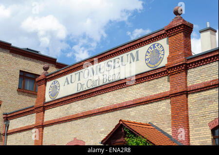 Automuseum Dr. Carl Benz in Ladenburg, Baden-Württemberg, Deutschland Stockfoto