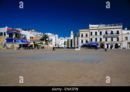 Essaouira Marokko Hauptplatz Stockfoto