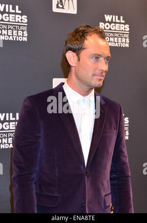 Schauspieler Jude Law besucht Pionier Abendessen während 2015 CinemaCon im Caesars Palace in Las Vega Stockfoto