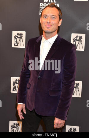 Schauspieler Jude Law besucht Pionier Abendessen während 2015 CinemaCon im Caesars Palace in Las Vega Stockfoto