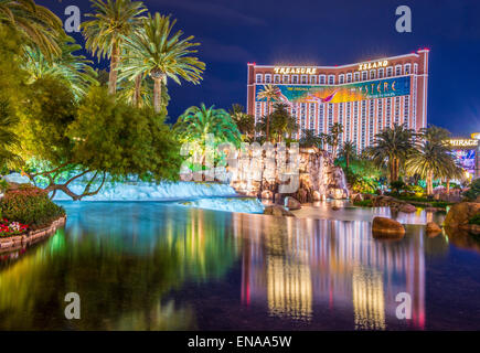 Das Mirage Hotel in Las Vegas Stockfoto