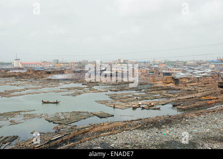 Third Mainland Bridge Lagos, Nigeria Stockfoto