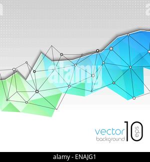 Vektor-Illustration modernes Design für die Broschüre.  EPS 10 Stock Vektor