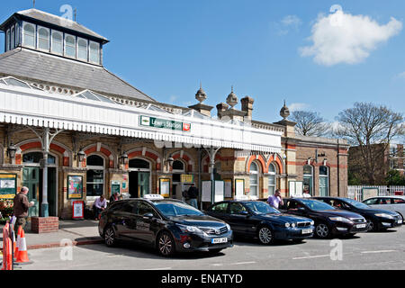 Lewes Bahnhof, Lewes. East Sussex, UK Stockfoto